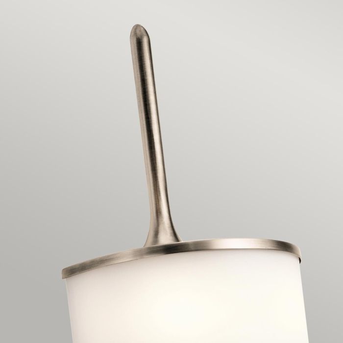 Mona 2 Light Small Wall Light - Classic Pewter