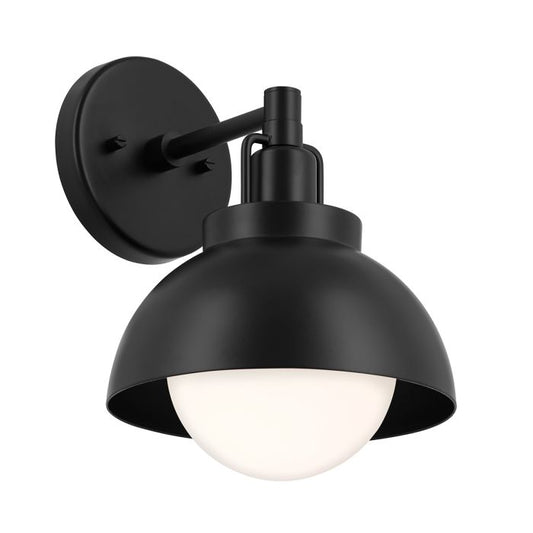 Niva 1 lt Convertible Wall Light - Black