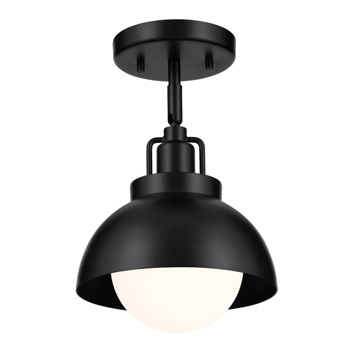 Niva 1 lt Convertible Wall Light - Black