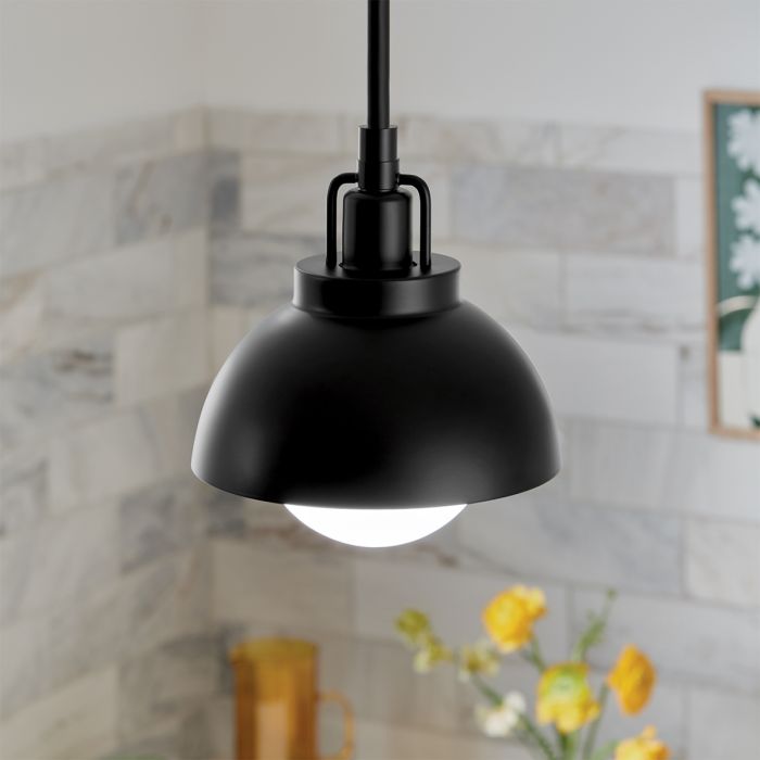 Niva 1 lt Convertible Wall Light - Black