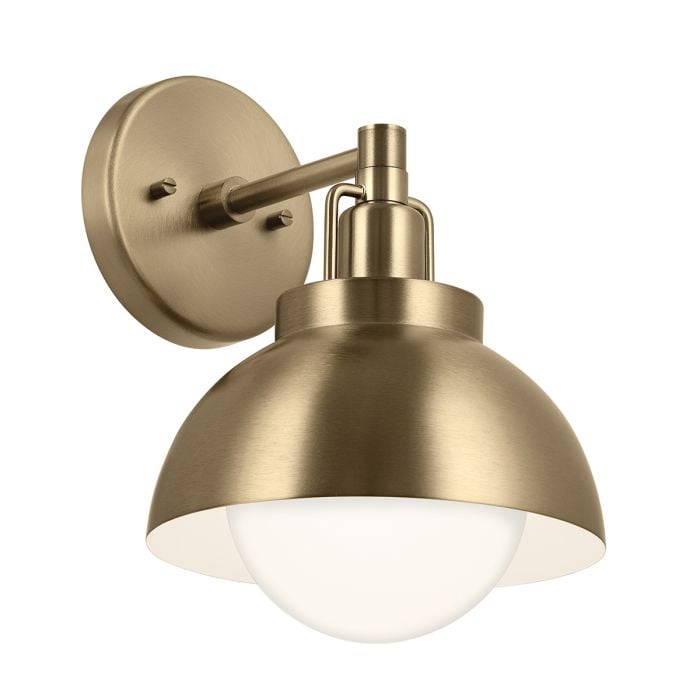 Niva 1 lt Convertible Wall Light - Champagne Bronze