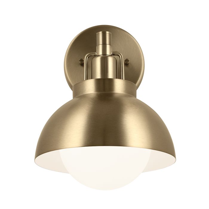 Niva 1 lt Convertible Wall Light - Champagne Bronze