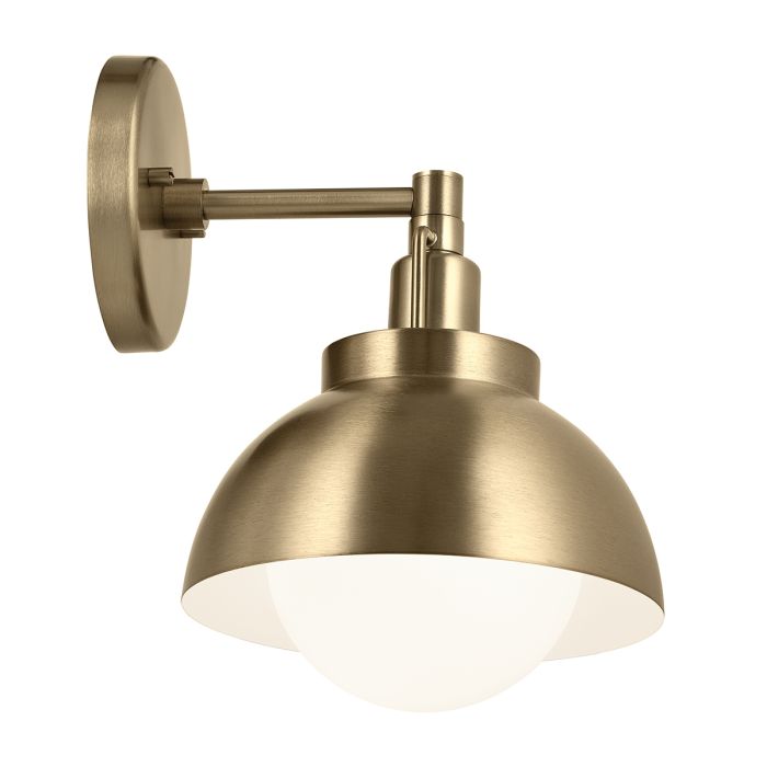 Niva 1 lt Convertible Wall Light - Champagne Bronze