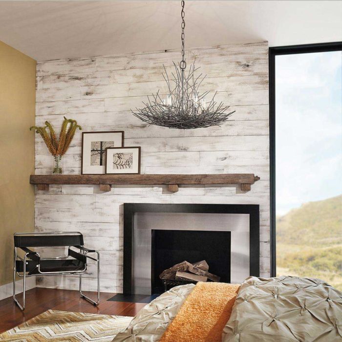 Organique 5 Light Chandelier - Olde Bronze