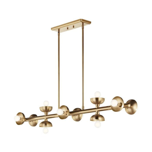 Palta 10 lt Linear Pendant - Champagne Bronze