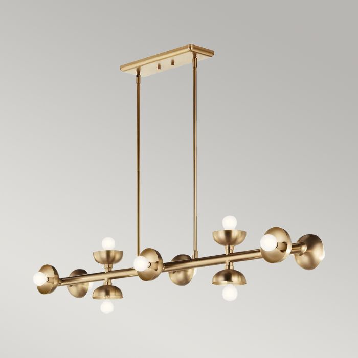 Palta 10 lt Linear Pendant - Champagne Bronze