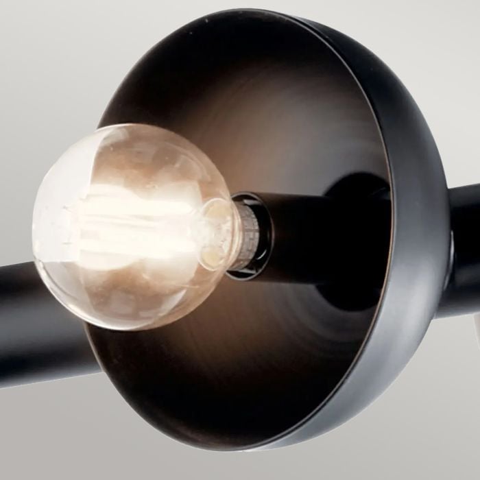 Palta 10 lt Linear Pendant - Satin Black