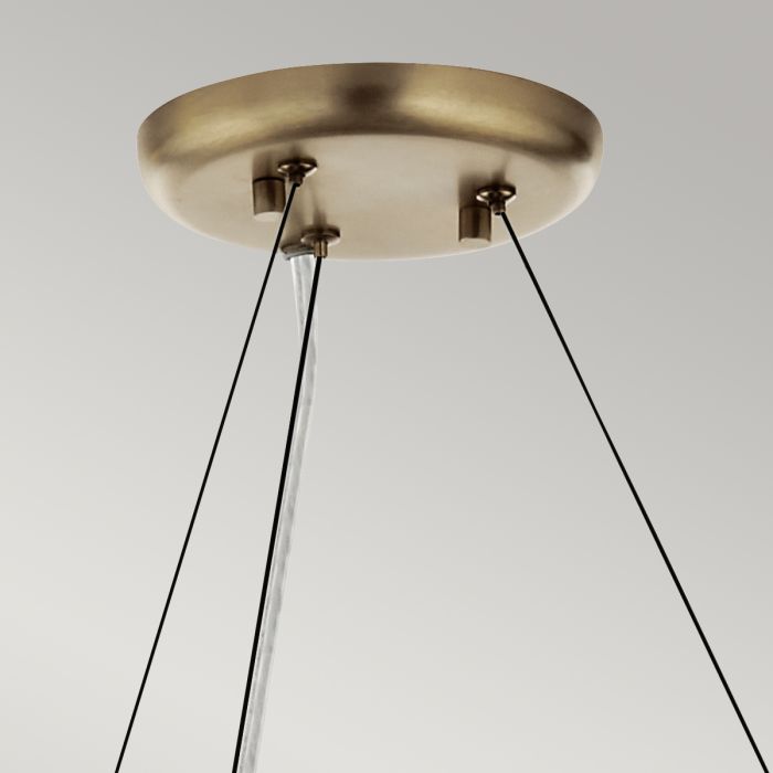 Palta 9 Light Chandelier - Champagne Bronze