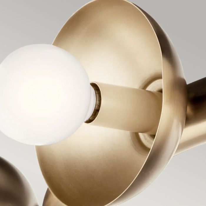 Palta 9 Light Chandelier - Champagne Bronze