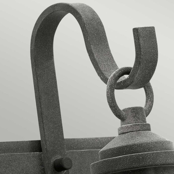 Riverwood Small Wall Lantern - Weathered Zinc