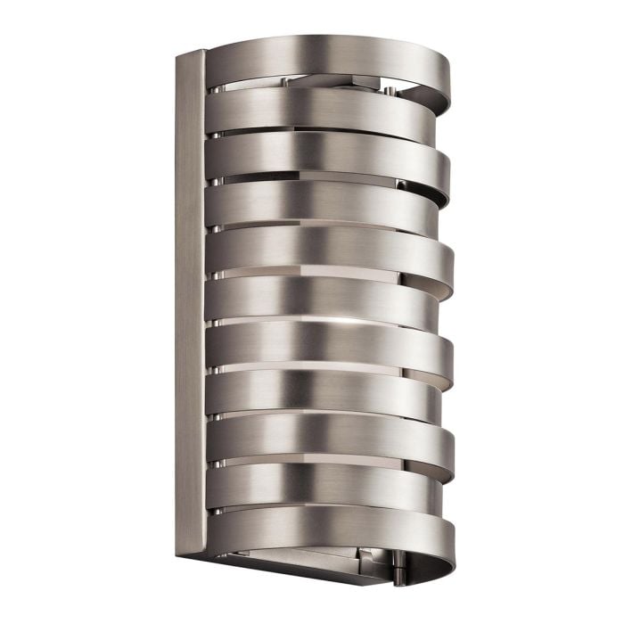 Roswell 1 Light Wall Light - Brushed Nickel