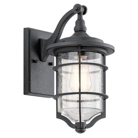 Royal Marine 1 Light Small Wall Lantern - Distressed Black