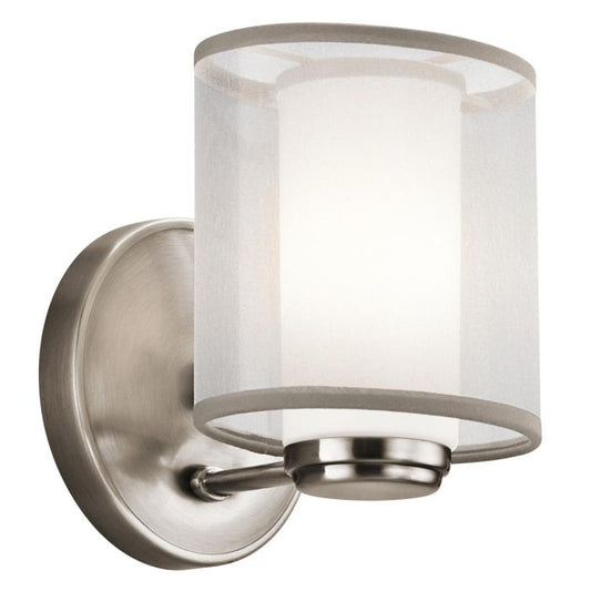 Saldana 1 Light Wall Light - Classic Pewter