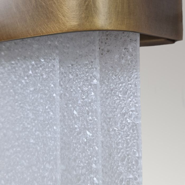 Serene 1 ltLED Wall Light - Natural Brass