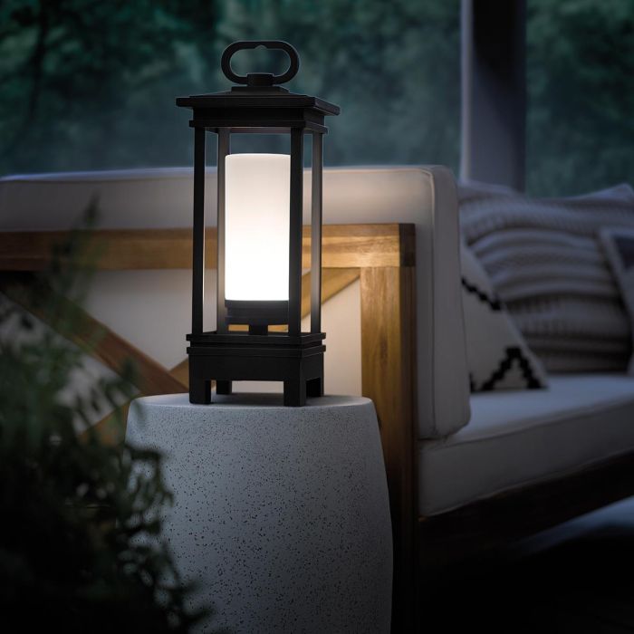 South Hope Portable Bluetooth Speaker Lantern - EU Plug - Rubbed Bronze
