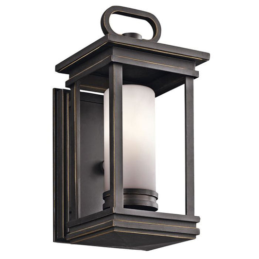 South Hope 1 Light Small Wall Lantern - Rubbed Bronze