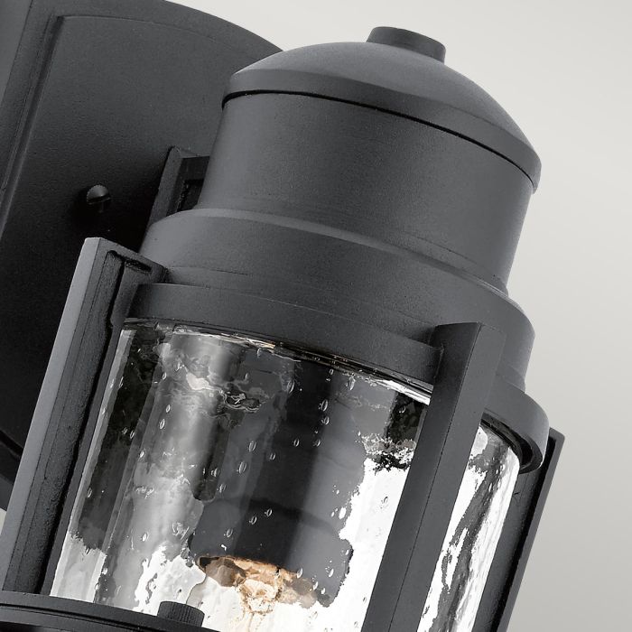 Suri 1 Light Medium Wall Lantern - Textured Black