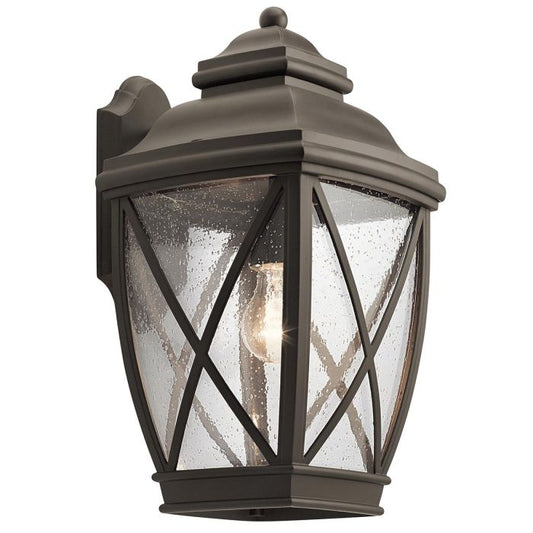 Tangier 1 Light Large Wall Lantern - Olde Bronze
