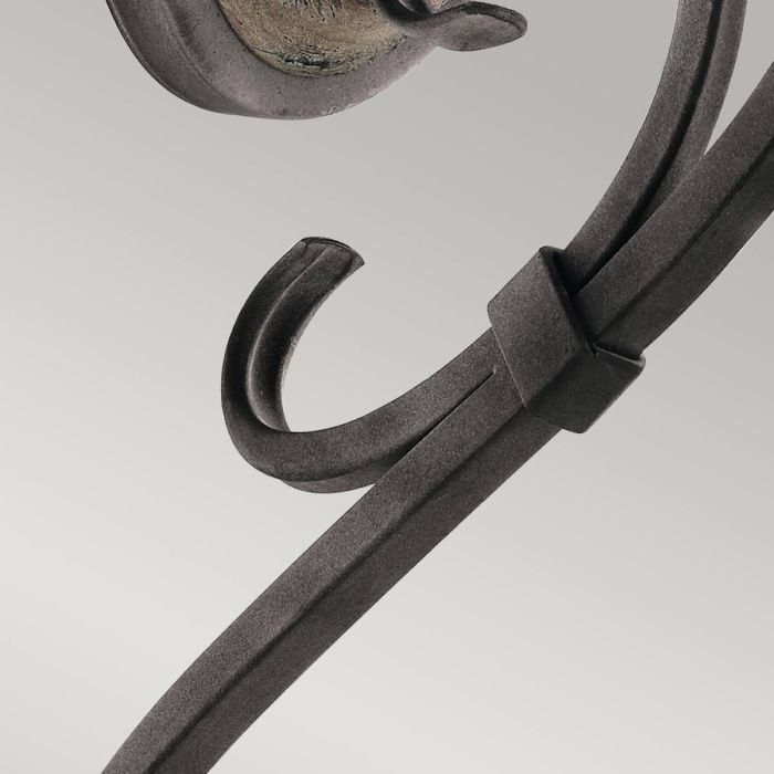 Taulbee 1 Light Wall Light - Weathered Zinc