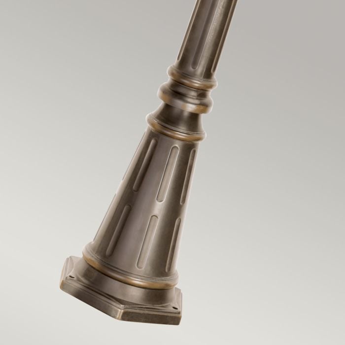 Tournai 3 Light Extra Large Lamp post - Londonderry