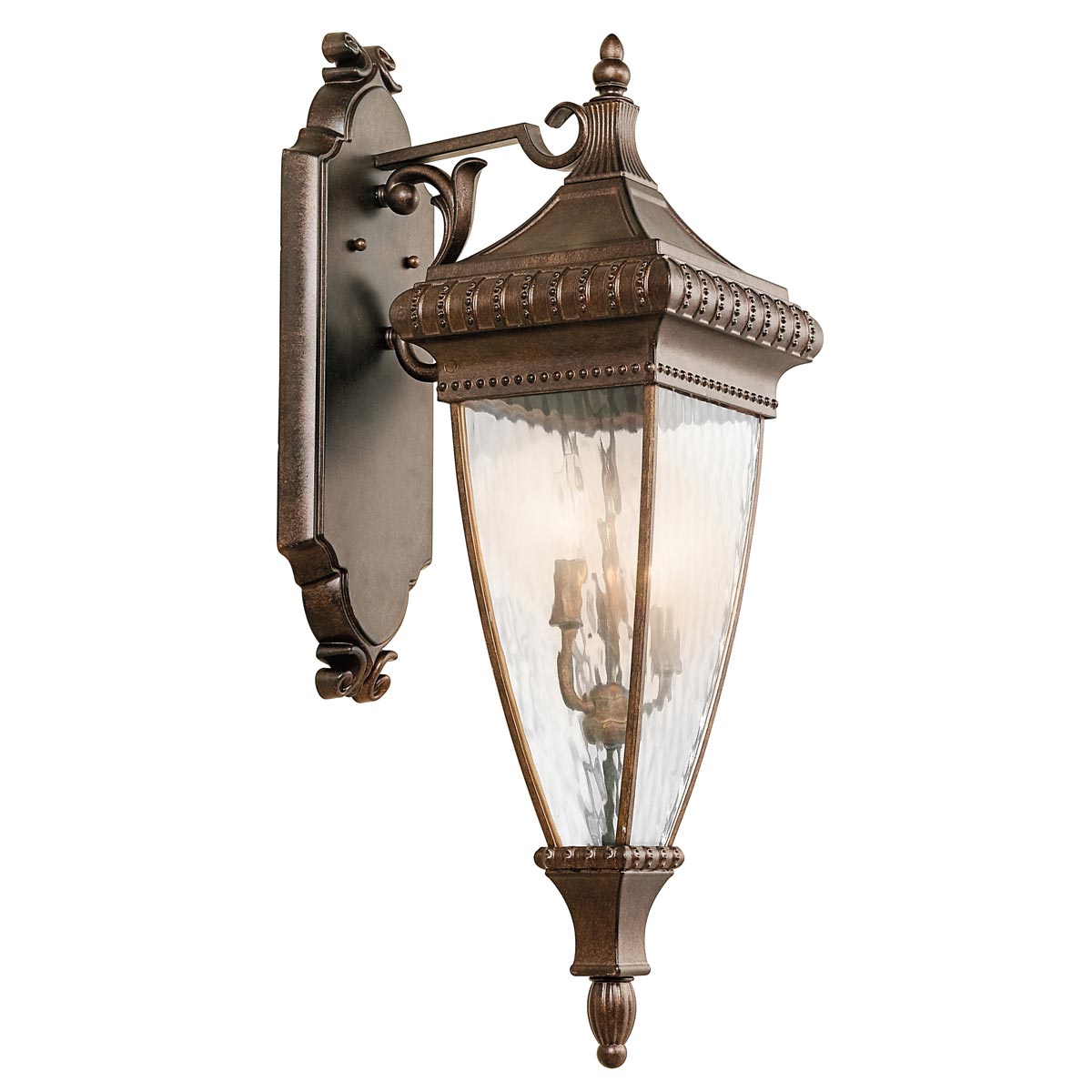 Venetian Rain 3 Light Large Wall Lantern