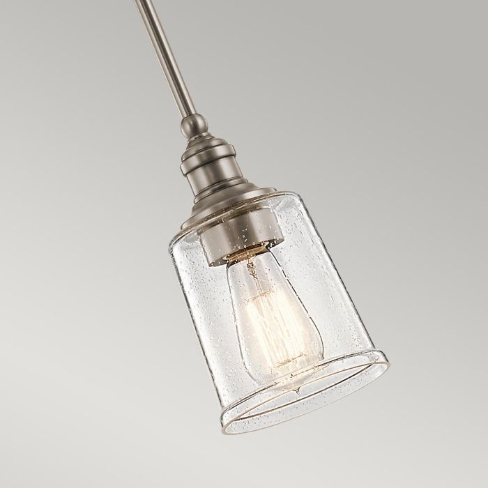 Waverly 1 Light Mini Pendant - Classic Pewter