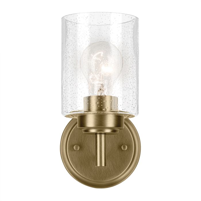 Winslow 1 lt Wall Light - Natural Brass