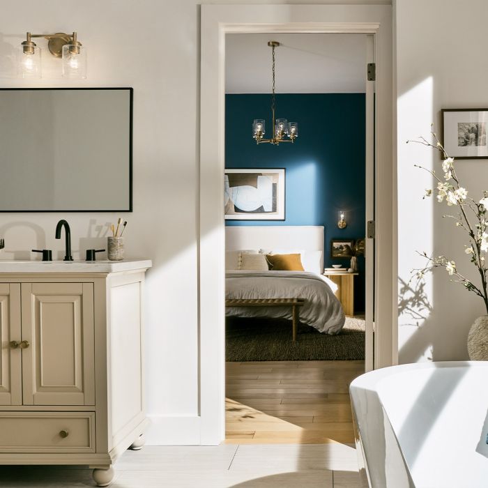 Winslow 2 lt Wall Light - Natural Brass