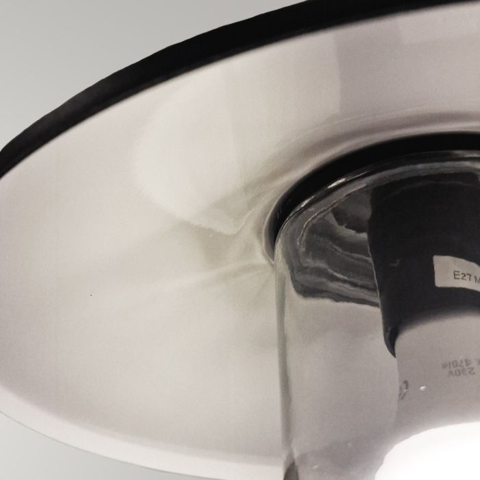 Klampenborg 1 Light Wall Lantern - Black