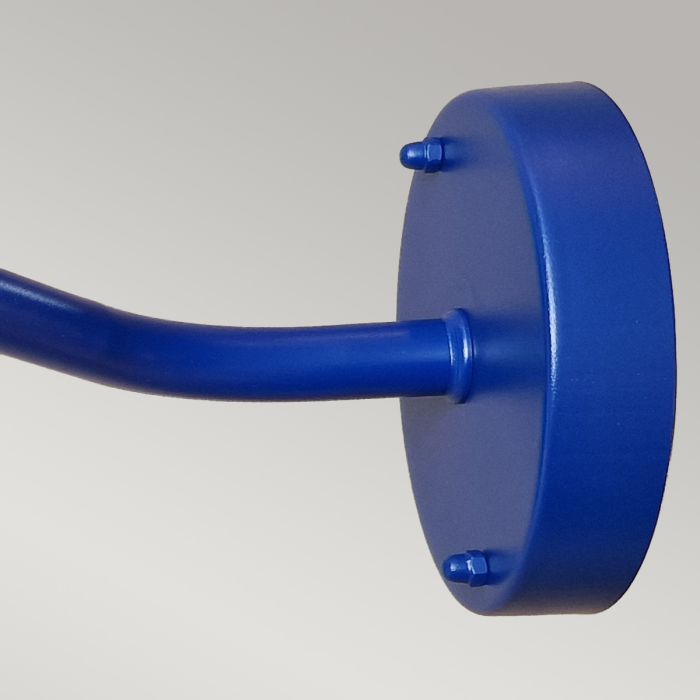 Klampenborg 1 lt Wall Lantern - Navy Blue