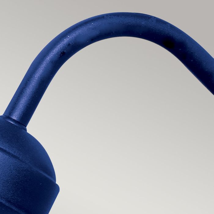 Klampenborg 1 lt Wall Lantern - Navy Blue