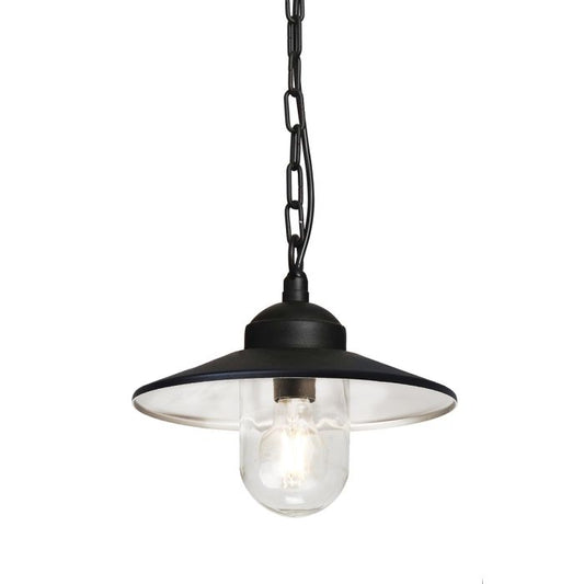 Klampenborg 1 Light Chain Lantern - Black