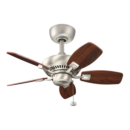 Canfield – 30in / 76cm Fan – Brushed Nickel