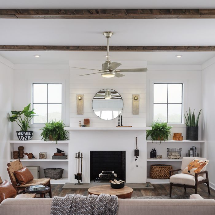 Colerne - 52in / 132cm Fan - Brushed Nickel