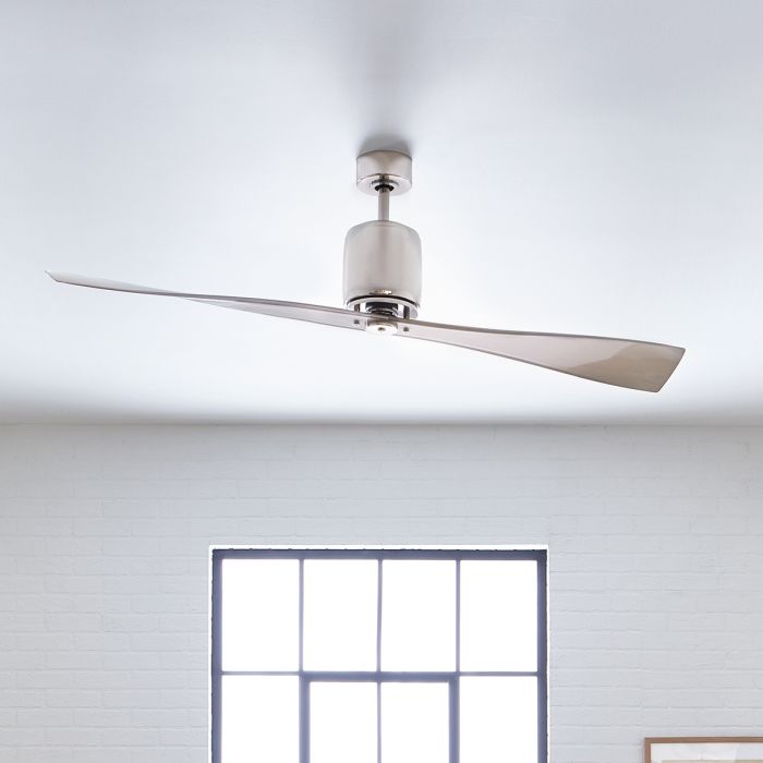 Ferron - 60in / 152cm Fan - Polished Nickel