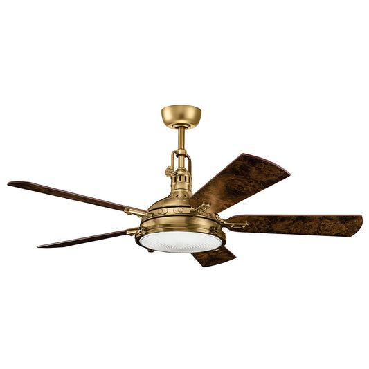 Hatteras Bay – 56in / 142cm Fan – Burnished Antique Brass