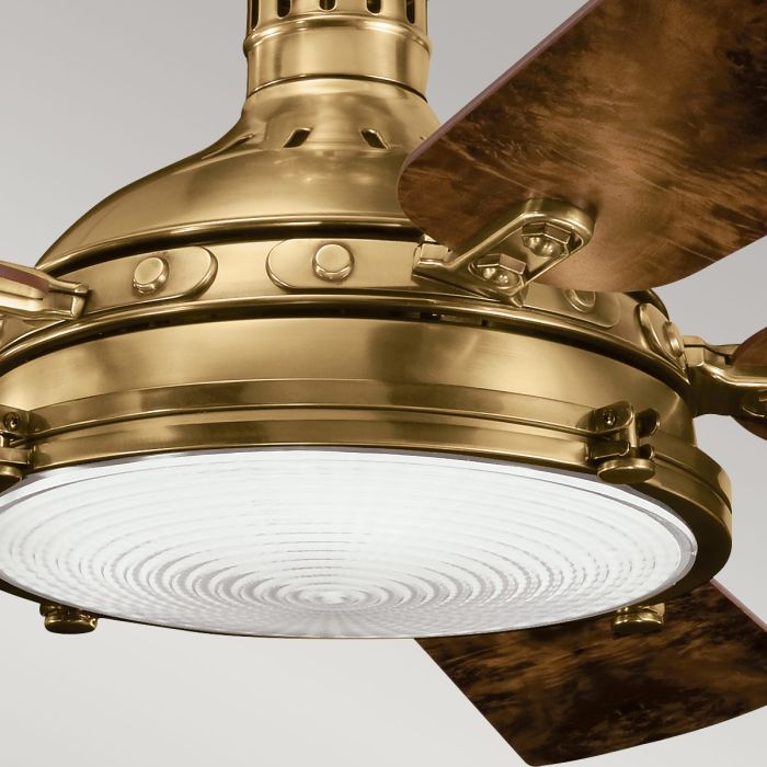 Hatteras Bay - 56in / 142cm Fan - Burnished Antique Brass