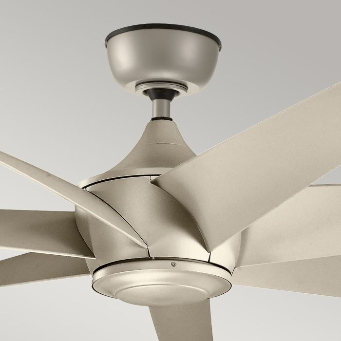 Lehr - 80in / 203cm Fan - Antique Satin Silver