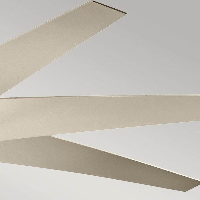 Lehr - 80in / 203cm Fan - Antique Satin Silver