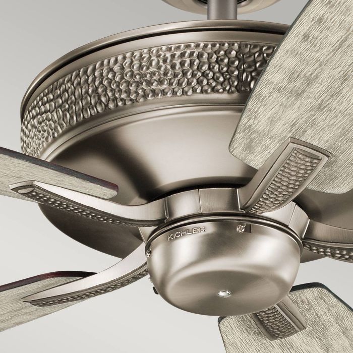 Monarch II - 52in / 132cm Fan - Burnished Antique Pewter