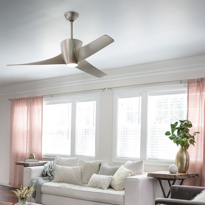 Phree - 56in / 142cm Fan - Brushed Nickel