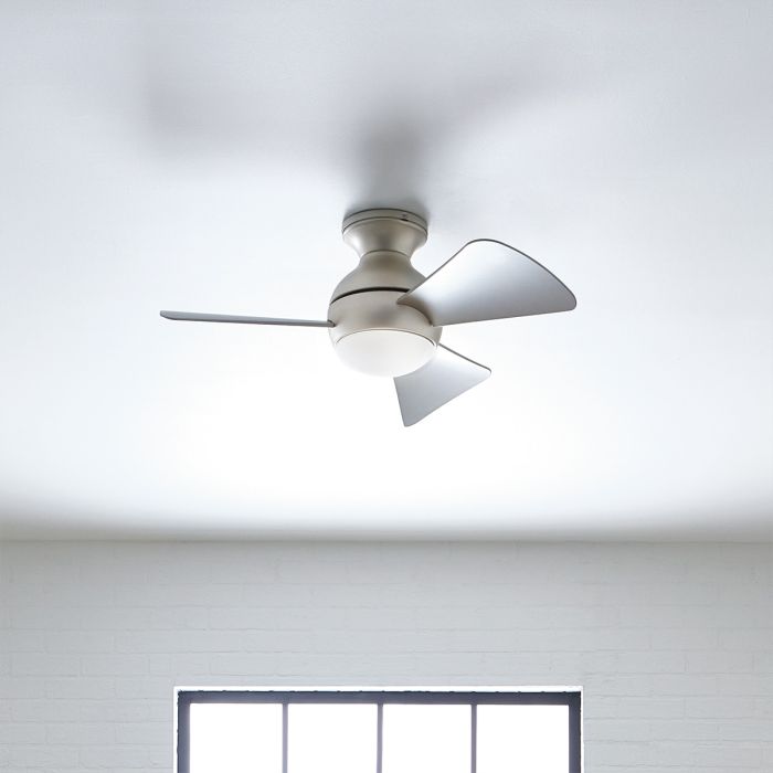 Sola - 34in / 86cm Fan - Brushed Nickel