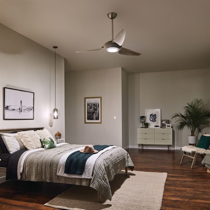 Voya - 60in / 152cm Fan - Brushed Stainless Steel