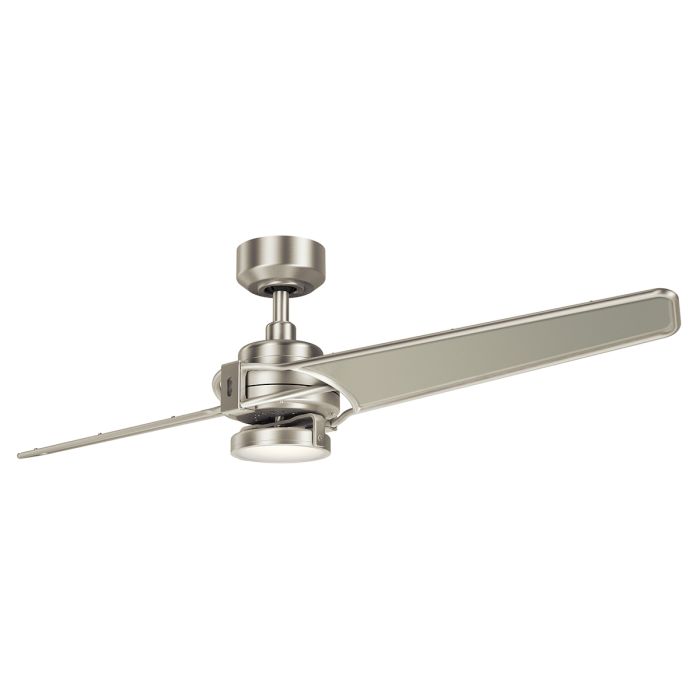 Xety - 56in / 142cm Fan - Brushed Nickel