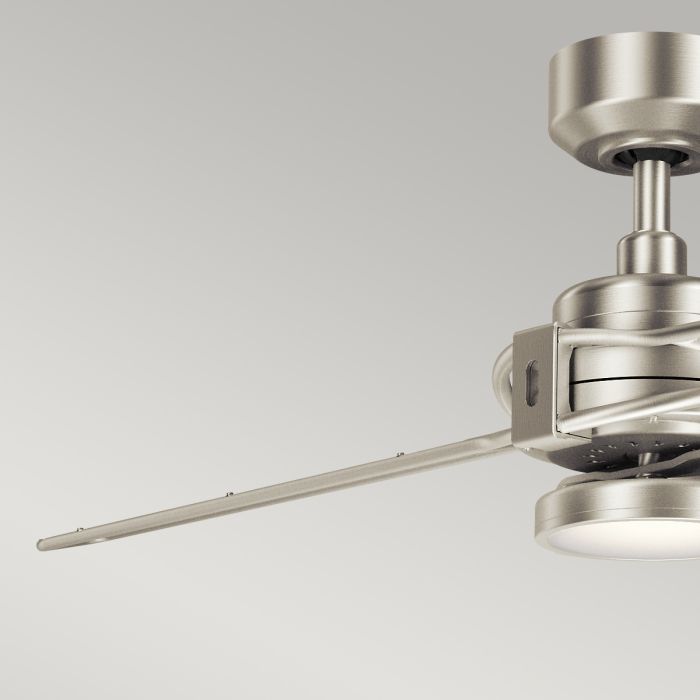 Xety - 56in / 142cm Fan - Brushed Nickel