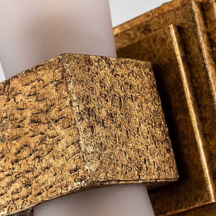 Kristy 2 lt Wall Light - Distressed Gold