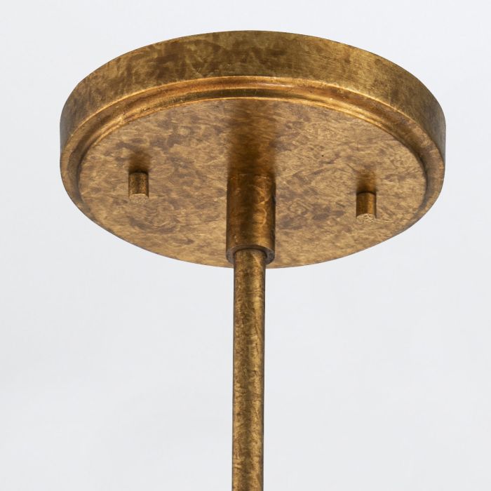 Kristy 4 lt Pendant - Distressed Gold