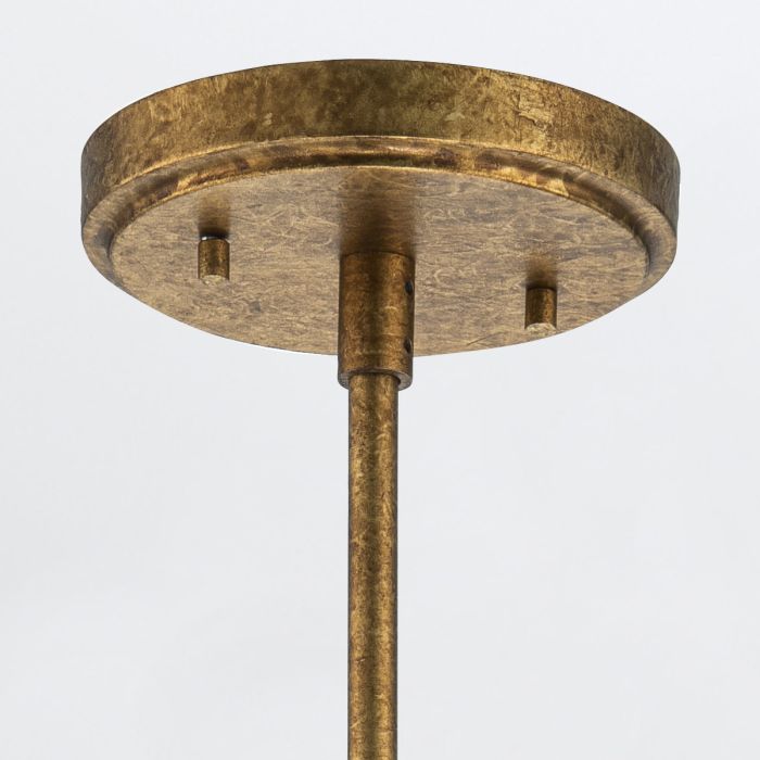 Kristy 1 lt Mini Pendant - Distressed Gold