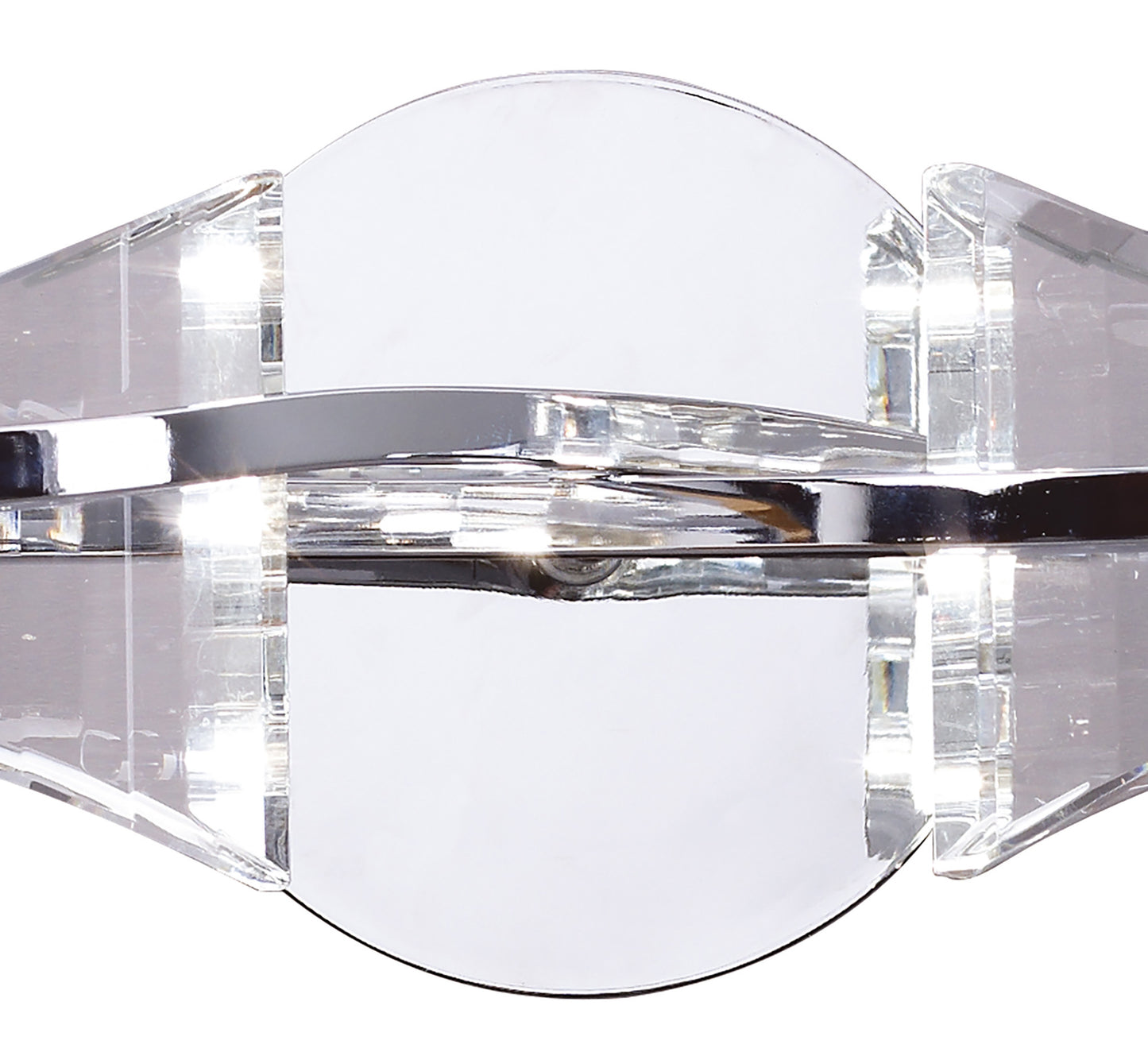 Kromo Wall Lamp Switched 2 Light G9, Polished Chrome by Mantra