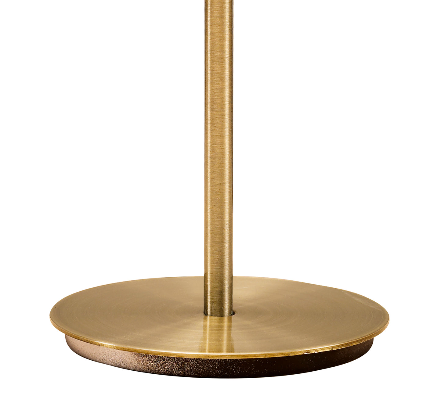 Kromo Table Lamp 1 Light G9 Sraight Frame, Antique Brass by Mantra